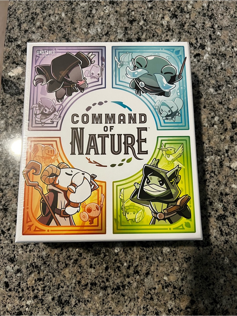 Command of Nature Board Game - Colorful Elemental Box New/Sealed